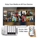 TerraMaster F4-210 4-bay NAS Quad Core Personal Cloud Storage (Diskless)