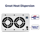 TerraMaster F4-210 4-bay NAS Quad Core Personal Cloud Storage (Diskless)